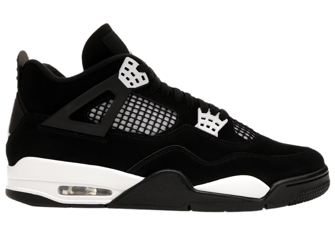 Iconic Air Jordan 4 Retro White Thunder Sneakers: Premium Comfort & Bold Style