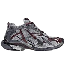 Burgundy Balenciaga B Runner Sneakers: Luxury Athletic Footwear for Style and Comfort